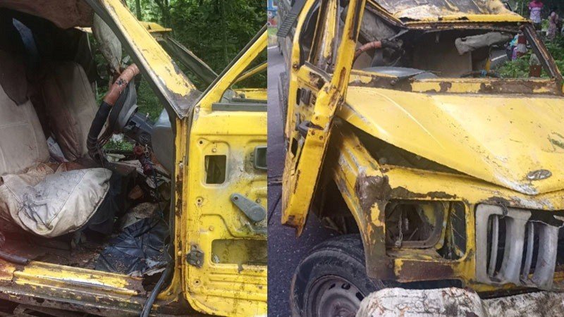 4 Dead as Pickup Overturns in Rangamati